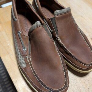 Sperry Men's Top-Sider Billfish 3-Eye Boat Shoe Billfish Dark Tan 9.5